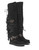 Like in the old movies, Delilah brings a timeless nostalgic look with her. 

Simple in details, with extra comfortable leg, side fringes and hand-stitched details. 

Delilah's finishing touch is achieved through our vintage treatment that makes each pair unique. 

Available in this wonderful Crocus Black brushed stamped leather with tonal stitching.

2 3/4" internal wedge heel
1 1/2" wedge sole
Handmade seams
Vintage Treatment
Metal details 100% nickel-free
Leather details
Rubber sole
100% Calf 
