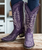 Adding to the ever popular collection of Nevada boots we offer a soon to be favorite in a gorgeous vintage Morado Purple color way which is a Boot Junky exclusive...these boots bond the time-honored art of handmade boots with a contemporary flair for fashion. 

All Old Gringo Boots are unique, comfortable and made with the highest quality leathers. We add art to footwear using embroidery, crystals, stud patterns, inlay/overlay, hand tooling, painting, and laser etching. Every Old Gringo boot is the culmination of an over 250-step production process performed by our skilled craftsmen. 

Height - 15"

Toe - 4L Snip

Heel - 9964 Walking Heel

Handmade