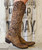 L2601-4 RF OLD GRINGO LEIGH ANN CHEETAH PRINT HAIR ON HIDE 18" LEATHER BOOTS RELAXED FIT