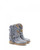 EL VAQUERO Arya Mocc Silverstone Sky Blue Wedge Moccasin Boots