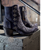 enlarge image showing models full body including head and hair keeping all other details the same