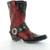 Note - Custom Order sizes due to arrive 90 - 120 days from order date. 

Classic Western style meets subtle edge in these red & black riveted boots, designed to elevate any look with timeless appeal. Crafted in a versatile bone hue, these boots feature sleek riveted detailing that adds just the right amount of attitude without overpowering their refined Western silhouette.

The Southern toe offers a traditional profile with everyday comfort, while the 9964 heel delivers stability and a flattering lift. Finished with a 10" shaft, this pair is perfect for pairing with denim, dresses, or skirts—effortlessly transitioning from day to night.

Details:

Toe: Southern

Heel: 9964

Shaft Height: 10"