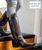 A biker boot with a western attitude.
Studded harness with buckle details.