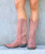 OLD GRINGO NEVADA SOFT PINK 13" BRUSHED LEATHER BOOTS