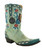 DDL1003-2 DOUBLE D RANCH BY OLD GRINGO LUCKY LAILA AQUA 10" LEATHER BOOTS