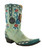 Lucky You!
 
These colorful kicks were designed to complement the 2022 Wild Horses collection, carrying on the western/horse motif with gorgeous hand-embroidered florals, horses, and horseshoes -- right side up to catch the luck, of course! -- accented by metallic studding and trimmed with contrasting overlay and underlay details. 
toe: 4 long
leather
heel: riding heel/ 9964 
shaft height: 10.5"
features: embroidery, overlay, and underlay