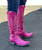 The Old Gringo Mayra HOT PINK Boots are an absolute showstopper on their own and this Mayra steals the spotlight. These boots are made from the softest, most beautiful Hot Pink leather you'll ever put against your skin. With an 18-inch boot shaft.