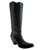 A4069 CORRAL LD BLACK PYTHON FULL EXOTIC TALL TOP BOOTS