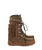 EL VAQUERO Zaira Silverstone Avana Wedge Moccasin Boots