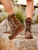 EL VAQUERO Zaira Silverstone Avana Wedge Moccasin Boots