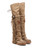 Coleen allows you to explore the world without worrying. Its combination of prime quality calf leather and vegetable tanned cowhide guarantees maximum comfort. 

Our vintage treatment, together with hand-stitched raw laces, give this boot a unique touch complemented by indomitable fringes and an elegant side buckle.
