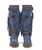 EL VAQUERO Joplin Silverstone Denim Wedge Moccasin Boots