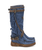 EL VAQUERO Joplin Silverstone Denim Wedge Moccasin Boots