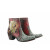 Model: YBL 452-4
Color: Red/Zebra Print Hair On Hide
Toe:  Sintino-4
Heel: Sintino
Leather: Goat
Height: 6