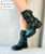  We love the rugged platform sole and heavy duty style fit for your inner edgy rockstar. In Balsamic Teal color.