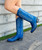 SENDRA 18452-D Judy 15" Rustic Azul Blue Leather Boots