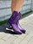 SENDRA 18462-A Judy 8" Violeta Purple Leather Boots