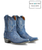 Adding to the ever-popular collection of Nevada boots we offer a soon to be favorite in a gorgeous vintage Azul Blue color way which is a Boot Junky exclusive...these boots bond the time-honored art of handmade boots with a contemporary flair for fashion. 
