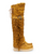 The Coleen boot is a must-have in the wardrobe of every loyal customer of El Vaquero brand. This double layered over-the-knee boot showcases the brand\'s signature handmade stitching on the instep, exquisite fringe detailing and an elegant lace-up back. Crafted with impeccable quality and attention to detail, the Coleen boot will enhance your look with sophistication and flair. The Abloom combination draws inspiration from the striking colours of the Australian outback, and features a mix of floral carvings blended with the new El Vaquero dip dyed color for an incredible fresh look.

Details 

 
Hidden wedge 7 cm
100% Cowhide leather 
Handmade Stitching
Floral carving
Metal details 100% nickel-free
Rubber sole
Made in Italy