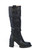 The A.S.98 Lavan Boot is all artistry! Not a single opportunity for adornment is missed in these gorgeous below-the-knee boots. An inner zipper ensures easy on/off, and the tall, rounded block heel is complemented by a sculpted, artchitectural platform. The calf boasts tiered leather paneling edged with gorgeous whipstitch detailing - This pair is lovely top to bottom!

Leather Upper
Leather Lining
Rubber Sole
3.5" Heel
1" Platform
13.5" Shaft Height
14" Shaft Circumference
Measurements are taken from a size 37
Made in Europe