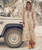 EL VAQUERO Arya Abloom Caramel Wedge Moccasin Boots