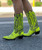 This Liberty Black style is HOT HOT HOT!!! With features like the eye catching neon green leather and subtle stitch details any serious cowgirl boot collector will want to make sure these are a part of that collection. Grab your pair before they are gone forever!

 

Measurements:

Shaft Height - 12"
Heel Height - 1 3/4" WALKING HEEL 
Toe - Snip
Standard Width