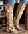 You're going to love with this new arrival from Liberty Black! It's a simply stunning with distressed tan leather and minimal accents, but maximum style! Features include interior zippers,  comfortable snip toe, and an easy walking heel. With these Liberty Black Boots, you'll step into comfort, versatility, and fun western fashion!