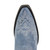 Heirloom quality boots with a core western influence. Meet Lexington in Washed Denim. The classic snip toe profile is embroidered to perfection with a twist on a traditional flame stitch. 

Heel Height: 1.75"
Shaft Height: 13"
Calf Circumference: 14"
Ankle Circumference: 12"
Toe Shape: Snip 
Signature Turquoise Soles