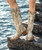 Style number: DDL076-1

Bone full grain leather foot and upper

Laser etching flower detail all over

16 inch shaft height

Metallic leather overlay with studding accents

Sintino 4Long snip toe

Natural leather outsole

Stacked leather heel with rubber heel cap

*Hand finishes will make each pair unique
