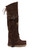 El Vaquero "Coleen" – The Boldness of Knee-High Elegance

An essential for every El Vaquero enthusiast, Coleen is a boot that combines boldness and sophistication in an iconic design. With its double, over-the-knee boot shaft, it makes a bold style statement, designed for those who love to stand out with class.

Crafted from 100% calfskin suede, Coleen is embellished with hand-crafted stitching, boho-inspired side fringe, and a seductive back lace-up that flatters the leg and adds movement. The signature Silverstone wash finish, the brand's signature, enhances every nuance of the leather, making each boot a one-of-a-kind piece.

Completed with a comfortable 2 3/4" internal wedge and a rubber sole, Coleen offers momentum, stability, and comfort with every step. Perfect for pairing with mini dresses, leggings, or simply to revitalize a basic look with a touch of wild sophistication.

PRODUCT DETAILS

Internal wedge: 2 3/4"
Treatment: Vintage Silverstone
Material: 100% calf suede
Stitching: Handcrafted
Metallic hardware: 100% nickel-free
Sole: Rubber