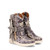 The Arya Boot by El Vaquero is the brand’s ultimate symbol of freedom, wild spirit, and artisanal mastery. An icon that has shaped El Vaquero’s modern history, Arya returns reimagined for a bold new chapter—where heritage craftsmanship meets refined monochromatic elegance.

Crafted in Italy from unbelievably soft, prime-quality white cowhide leather, this updated Optical version delivers a clean, on-tone palette that feels both modern and timeless. Signature handmade stitching, flowing side fringe, and hand-inserted hardware details celebrate the artistry that defines El Vaquero, while the sleek all-white finish adds an effortlessly classy edge.

A discreet 2 3/4" hidden wedge offers subtle lift and all-day comfort, making Arya as wearable as it is iconic. Striking yet refined, this boot is designed for those who move freely, dress boldly, and appreciate craftsmanship without compromise.

Details:

Hidden wedge: 2 3/4"

100% cowhide leather

Handmade stitching

Hand-inserted details

100% nickel-free metal hardware

Rubber sole

Made in Italy