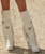 EL VAQUERO KATHERINE SILVERSTONE ROSE TALL WASHED LEATHER BOOTS