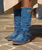 The Larson mid-leg moccasin boot is a bold new icon, created exclusively in the groundbreaking beige linen combination. This innovative design pairs prime-quality suede leather with denim, redefining what a statement boot can be.

Rich cowhide leather details adorned with ethnic motifs add depth and character, while intentional rips and a stone-wash vintage treatment give Larson its unmistakable, lived-in edge. Every handcrafted stitch and hand-inserted detail reflects El Vaquero’s dedication to craftsmanship and creative freedom.

Designed to disrupt the world of denim and elevate everyday style, Larson is revolutionary, expressive, and destined to stand apart.

Details:

100% denim and suede leather

Handmade stitching

Hand-inserted details

Leather accents with ethnic motifs

100% nickel-free metal details

Leather sole

Made in Italy