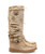 The Larson mid-leg moccasin boot is a bold new icon, created exclusively in the groundbreaking beige linen combination. This innovative design pairs prime-quality suede leather with denim, redefining what a statement boot can be.

Rich cowhide leather details adorned with ethnic motifs add depth and character, while intentional rips and a stone-wash vintage treatment give Larson its unmistakable, lived-in edge. Every handcrafted stitch and hand-inserted detail reflects El Vaquero’s dedication to craftsmanship and creative freedom.

Designed to disrupt the world of denim and elevate everyday style, Larson is revolutionary, expressive, and destined to stand apart.

Details:

100% denim and suede leather

Handmade stitching

Hand-inserted details

Leather accents with ethnic motifs

100% nickel-free metal details

Leather sole

Made in Italy