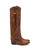 Kalou is El Vaquero\'s knee-high Texan boot, adorned with side fringes and a double shaft that enhances its bold character. The new leather sole with a 4 cm heel and a non-slip rubber heel pad guarantees both elegance and comfort, making it perfect for those who love a distinctive look. Crafted in a spectacular mutating calf leather with hand-brushed on-tone details, made to be worn every day in every climatic situation.

Details
Western boots
Heel 4 cm
Vintage treatment
100% Calf leather
Metal details 100% nickel-free
Leather sole
Anti-slip rubber underheel