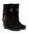 ? El Vaquero Billie Mid-Calf Boot
The Billie mid-calf boot embodies El Vaquero’s signature bohemian spirit with a modern edge. Featuring a 2 ¾" internal wedge for a subtle lift, soft flowing fringe, leather side tabs, and hand-stitched toecaps — each detail speaks to the brand’s artisan craftsmanship.
Finished in the celebrated Silverstone wash, this unique treatment enhances the depth and vibrancy of the leather, ensuring every pair is one-of-a-kind.
Details:
2 ¾" internal wedge
Vintage treatment
100% cowhide leather
Handcrafted stitching
Metallic details (100% nickel-free)
Durabl