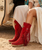 The Billie mid-calf boot features a 2 3/4" internal wedge, soft fringe, beautiful leather side tabs, and thick hand-stitched toecaps, a hallmark of the El Vaquero brand. Finished with the celebrated Silverstone wash, a signature of the El Vaquero brand, which highlights every nuance of the leather in its most intense colors, making each boot unique and one-of-a-kind.
