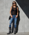The Old Gringo Military Green-Chocolate-Bone Leather Eagle Boots are as distinctive and stylish as you are ever going to see.  They have been handcrafted for those cowgirls looking to make a bold statement.  

If you're willing to be noticed and answer questions about where you found your Eagle boots, then the Old Gringo Eagle is just right for you.  The boot shaft is adorned with an inlayed Eagle spreading her wings in contrasting aqua leather. The boot vamp is just as stunning with matching eagle artwork that covers the heel as well as the sharp pointed toe. The boot is a fantastic mixture distressed leather, bold colors, and elaborate overlay designs. This color combination is a very rare and hard to find style.

Shaft:  13"

Heel:  9964 (Traditional)

Toe:  Snip

Shaft Opening/Circumference:  14.75"