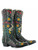 You'll want to kick up your heels and dance in these flirty, floral-detailed Cowgirl Bandit Boots. Floral cutouts and underlays complement gently distressed leather in this playful little number with pull-tabs and extra soft lining for ease and comfort. 

toe: snip
leather: waxy, perfectly worn
heel: riding heel
features: western stitching, contrast underlay detailing, applique, embroidery, crystals