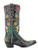 You'll want to kick up your heels and dance in these flirty, floral-detailed Cowgirl Bandit Boots. Floral cutouts and underlays complement gently distressed leather in this playful little number with pull-tabs and extra soft lining for ease and comfort. 

toe: snip
leather: waxy, perfectly worn
heel: riding heel
features: western stitching, contrast underlay detailing, applique, embroidery, crystals