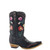 Meet the Punky Cowboy Boot by Double D Ranch for Old Gringo—a bold fusion of classic western craftsmanship and fearless, feminine flair.

Crafted from premium black cowhide leather, this standout style features vibrant embroidered floral detailing that pops beautifully against the rich dark base, bringing a fresh, artistic twist to a timeless silhouette. The intricate stitching adds dimension, color, and personality—perfect for those who love a little edge with their western roots.

Designed with a sleek 4Long toe and a flattering 9964 heel, this boot delivers that iconic cowgirl shape while remaining comfortable and wearable from day to night. The 10” shaft height hits at just the right spot, making it easy to style with dresses, denim, or statement looks.

Part of the DDR 09 ‘25 collection, this model (DDL1082-2) embodies the spirit of Double D Ranch—where heritage meets individuality.

Details:

Double D Ranch for Old Gringo

Model: DDL1082-2

Color: Black

Premium cowhide leather

Bright embroidered floral detailing

Toe: 4Long

Heel: 9964

Shaft Height: 10”

A little rebellious. A little romantic. Completely unforgettable.