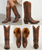 The Old Gringo Eagle Buttercup Navy Leather Eagle Boots are as distinctive and stylish as you are ever going to see. 