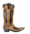 L 105-36 OLD GRINGO EAGLE OCHRE LEOPARDITO CHOCOLATE 13" LEATHER BOOTS