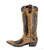 L 105-36 OLD GRINGO EAGLE OCHRE LEOPARDITO CHOCOLATE 13" LEATHER BOOTS