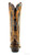 L 105-36 OLD GRINGO EAGLE OCHRE LEOPARDITO CHOCOLATE 13" LEATHER BOOTS