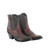 Giant Brown and Black Bootie by Old Gringo. Black leather appliqué on a rustic brown leather base,  it's the perfect edgy meets western glam.

7" Shaft

Inside Zipper for easy on and off
Distressed Finish on the leather
Finish on the Sole Smooth
Leather Lining with Soft leather insole
Leather Outsole with a rubber heel cap
Handcrafted by Old Gringo
100% Genuine Leather

Color: Cognac