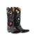 Let the games begin with these fabulous Vegas-themed boots! Featuring a sleek black design adorned with playful card game symbols and lucky horseshoes, these boots are perfect for making a bold, stylish statement wherever you go.

OLD GRINGO

Color: Suede Black/Black

Height: 13"