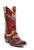 The Old Gringo Red Apache Stitch boots are beautifully handcrafted with southwest inspiration in mind. You'll love the pops of color, the shorter shaft, and the soft red leather on these unique cowgirl boots. The Apache Stitch Boots are great for any Season. Pair them with your favorite sundress in the Spring and Summer, then toss them on with jeans during the cooler months. 

Measurements:

Shaft Height - 10"
Shaft Opening - 14"
Heel Height -1.75" 
Toe - Snip