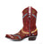 The Old Gringo Red Apache Stitch boots are beautifully handcrafted with southwest inspiration in mind. You'll love the pops of color, the shorter shaft, and the soft red leather on these unique cowgirl boots. The Apache Stitch Boots are great for any Season. Pair them with your favorite sundress in the Spring and Summer, then toss them on with jeans during the cooler months. 

Measurements:

Shaft Height - 10"
Shaft Opening - 14"
Heel Height -1.75" 
Toe - Snip