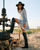 EL VAQUERO COLEEN CREEP NERO BLACK SMOOTH LEATHER OTK WEDGE MOCCASIN BOOTS